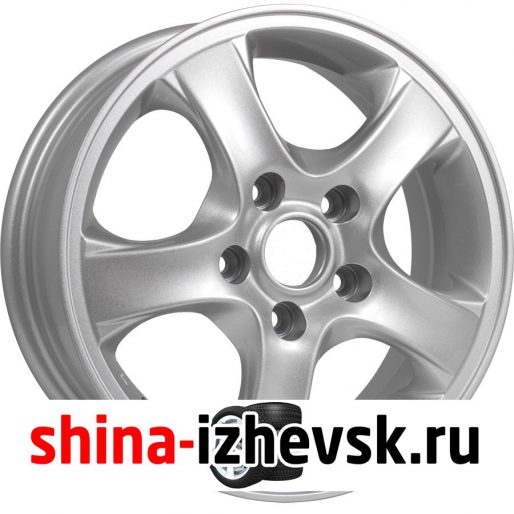 Колесный диск Replay HND66 5.5xR15 5×114.3 ET47 DIA67.1 серебристый в Ижевске